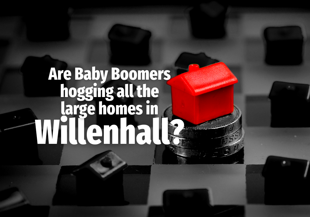 Willenhall Baby Boomers and their 37,027 Spare ‘Spare’ Bedrooms